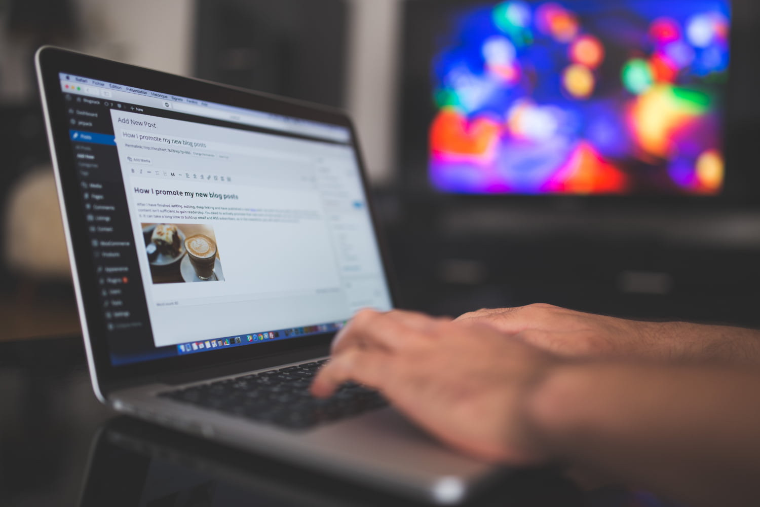 WordPress Administrationsoberfläche - Backend