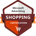Zertifikat für Microsoft Advertising Shopping