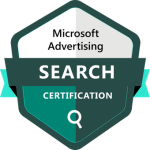 Zertifikat für Microsoft Advertising für das Suchnetzwerk von Bing
