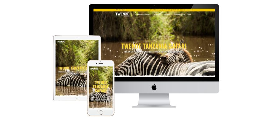 Website Reiseveranstalter für Tansania Reisen