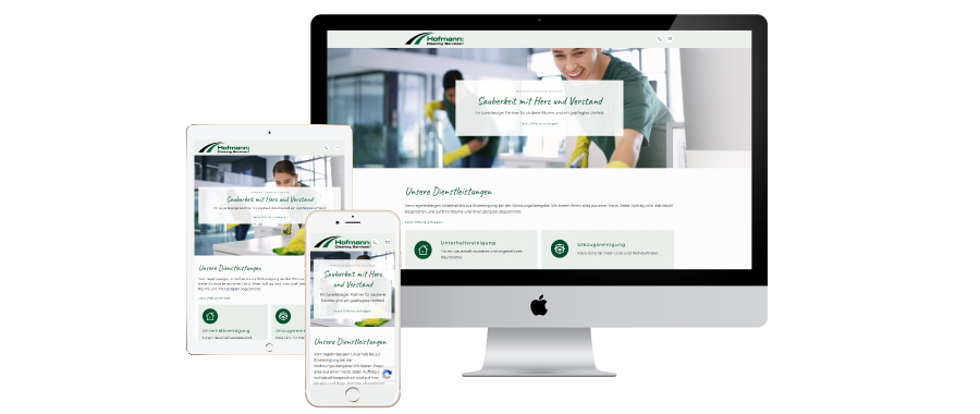 Website Reinigungsfirma
