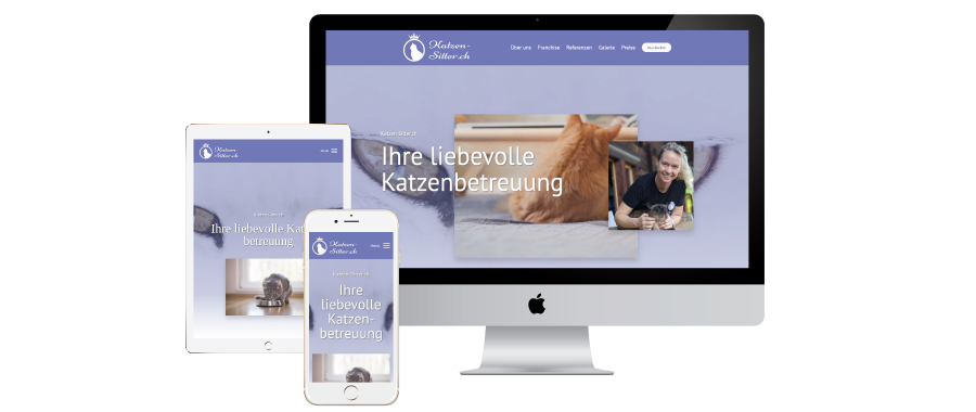 Website für Tierbetreuung