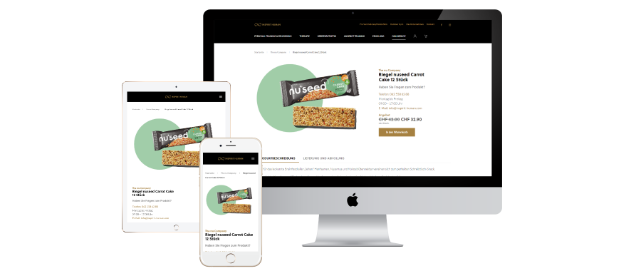 Onlineshop für Fitness- & Kosmetikartikel - Inspirt Human