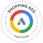 Zertifikat für Google Ads Shopping Anzeigen