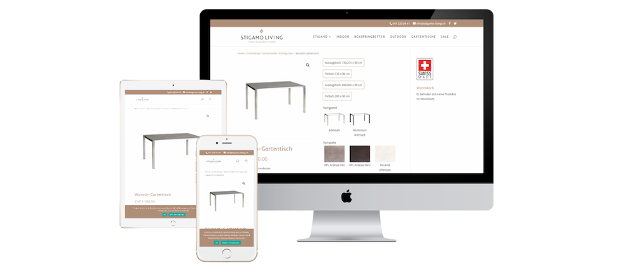 Onlineshop für Gartenmöbel - Stigamo Living